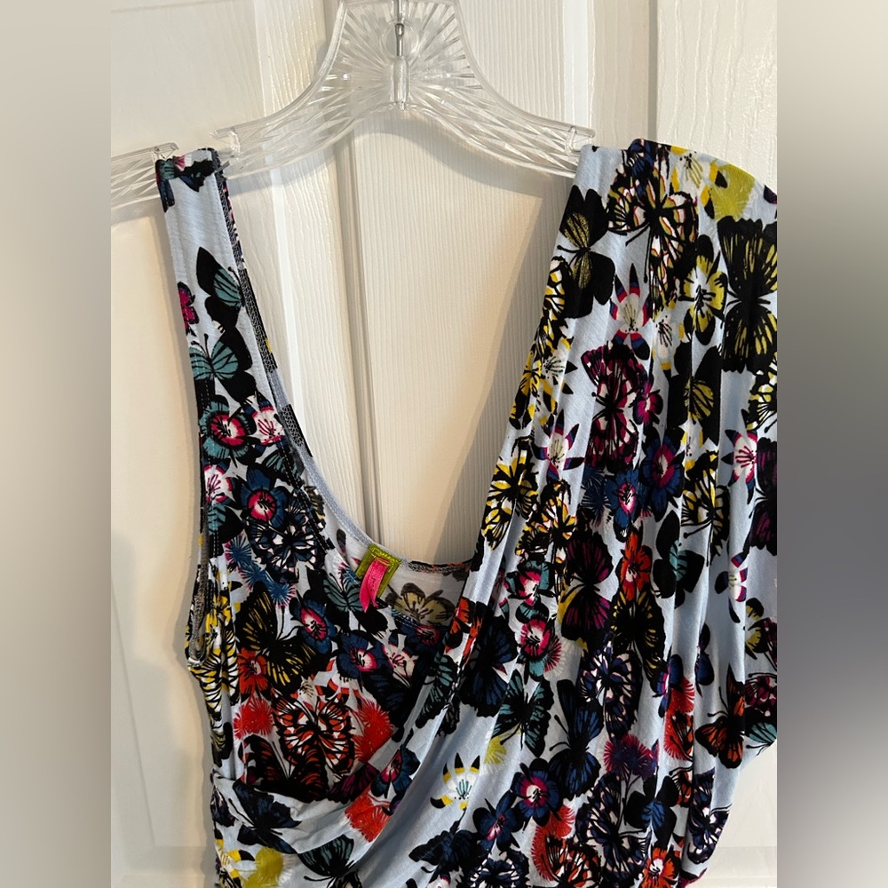 Anthropologie | cocktail dress | lightweight | multicolored